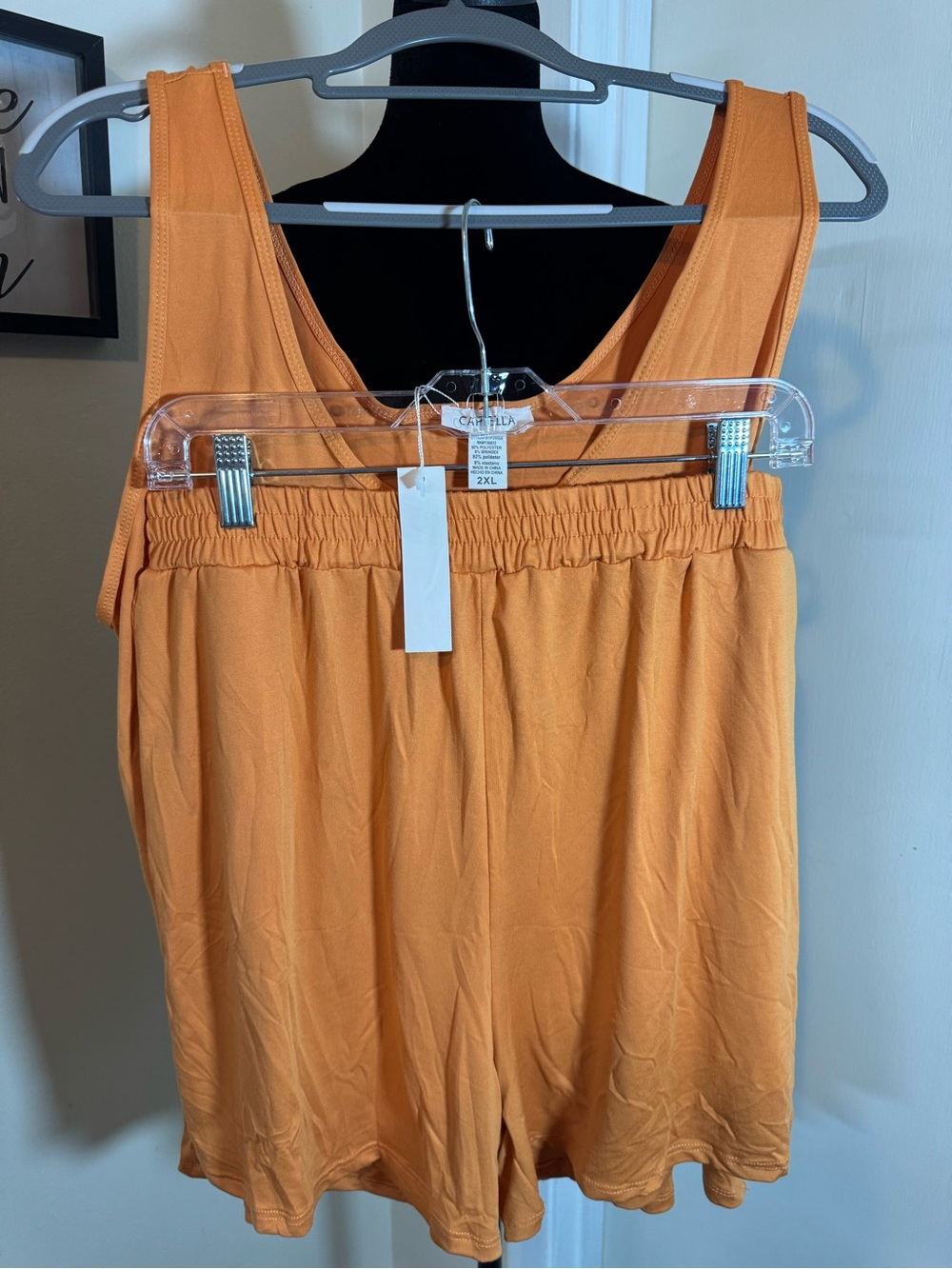 Orange Two Piece Set by C&C California